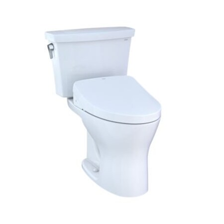 Toto 10" DRAKE 2PC UH TLT AUTO FLSH W/ S550E CEFIONTECT WASHLET+ MW7483056CEMFGA.10#01